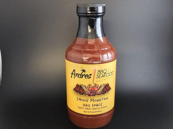 Bottle of Smokie Mountain BBQ Sauce