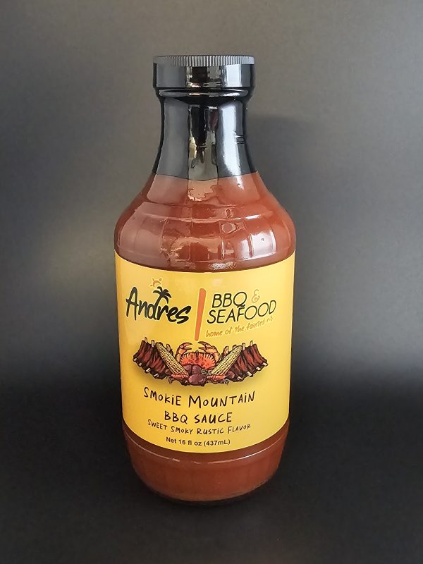 Bottle of Smokie Mountain BBQ Sauce