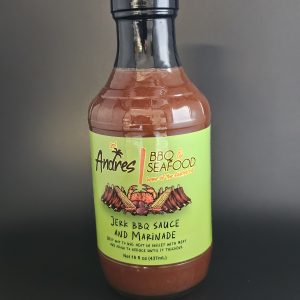 Bottle of Jerk BBQ Sauce and Marinade
